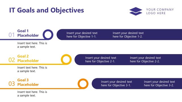 IT Goals and Objectives PPT Slide