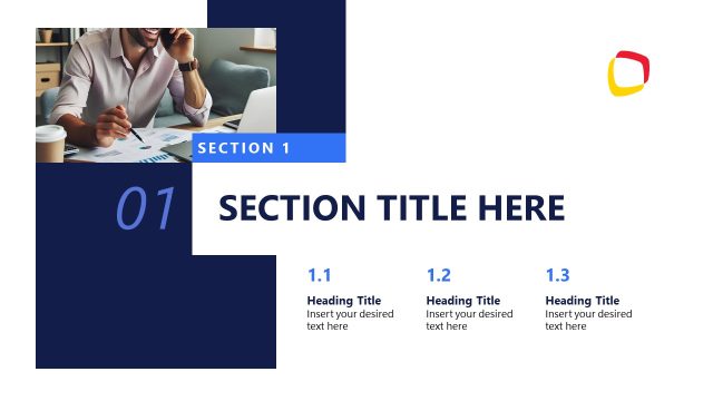 Section Header Slide – Project Closure Template