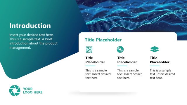 Creative Introduction Slide for Product Management Slide Deck