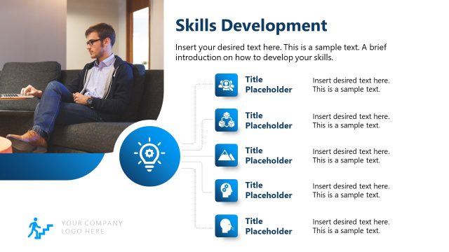 Slide for Presenting Skills – Career Plan Template