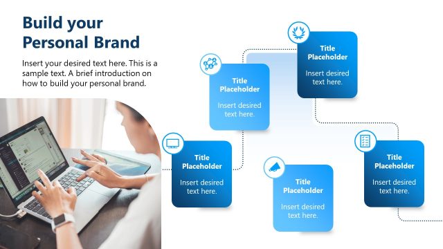 Personal Brand Creative Slide for PPT