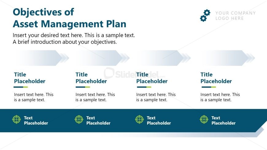 Editable Slide Template for Presenting Asset Management Plan
