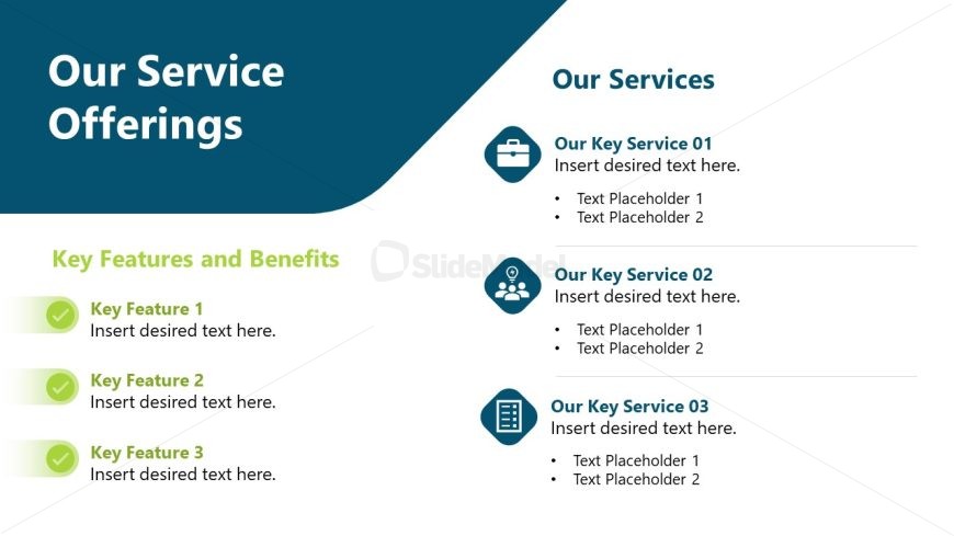 Services Slide - Company Profile Template 