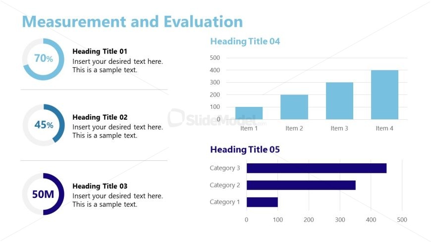 Data Visualizations PowerPoint Template Slide