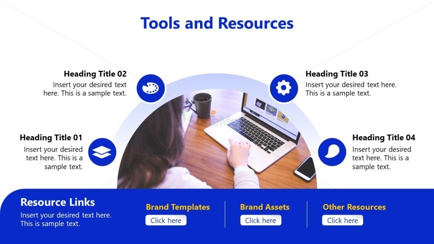 Brand Social Media Kit Diagram Slide 