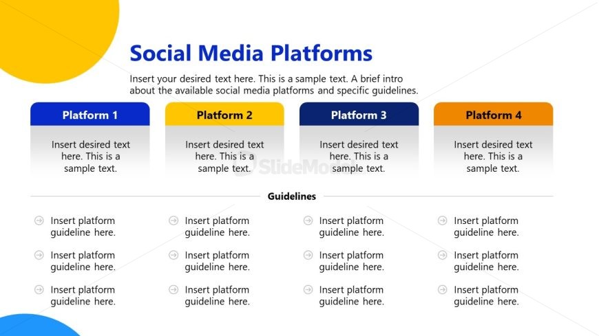 Brand Social Media Kit Template for PowerPoint