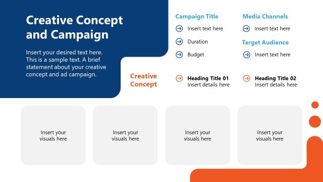Creative Concept and Campaign Slide