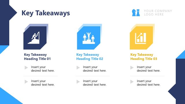 Key Takeaways PowerPoint Presentation Slide with Infographics