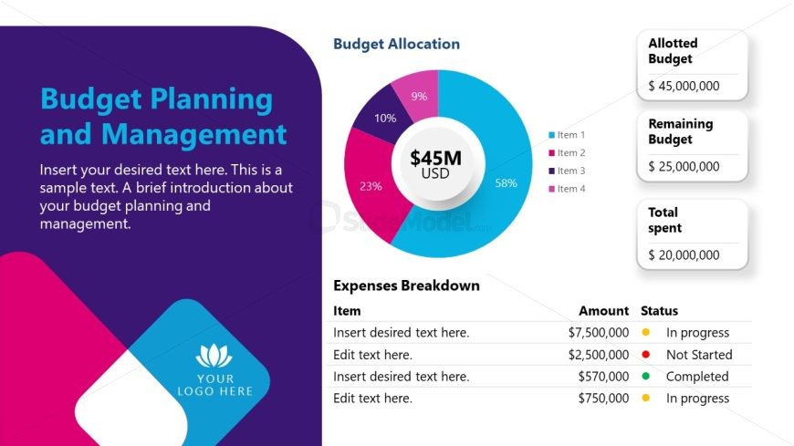 Corporate Event Planning Template for PowerPoint 