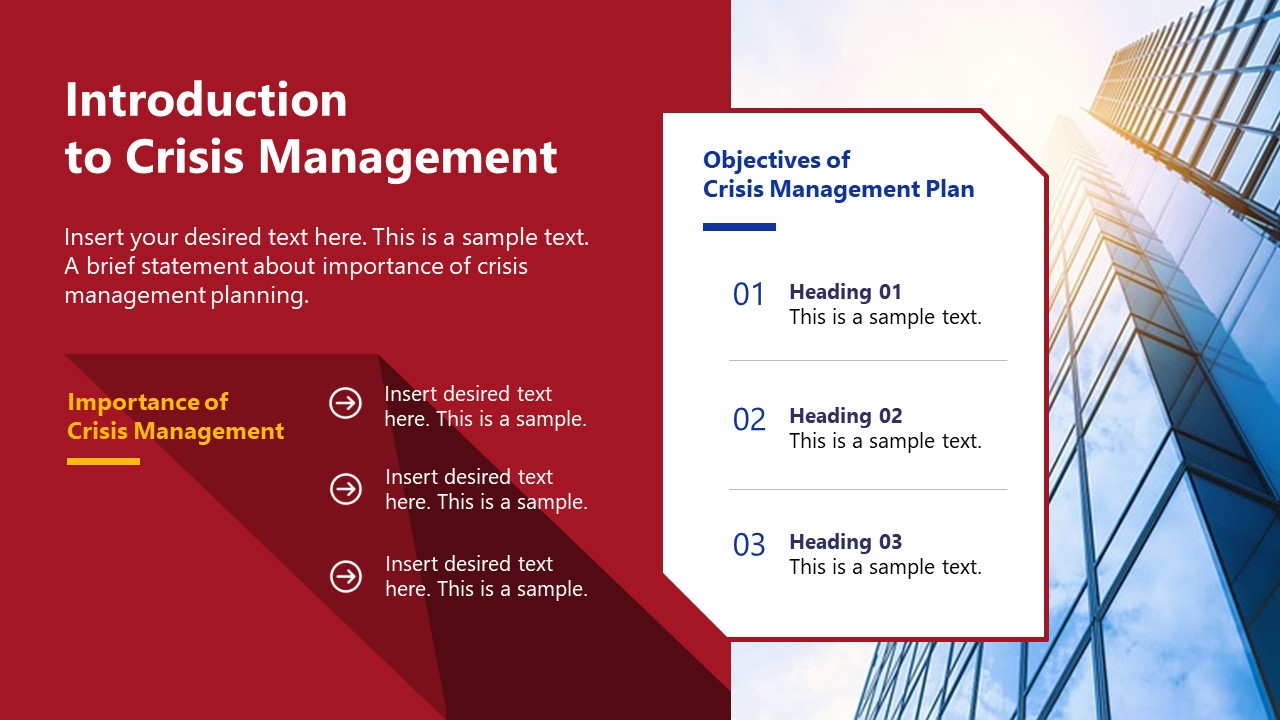 Crisis Management PowerPoint Template