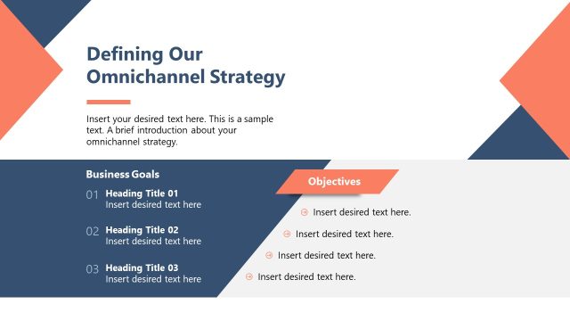 Objectives and Business Goals Slide