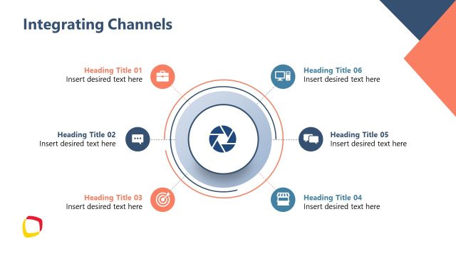 Integrating Channels Circular Diagram Slide
