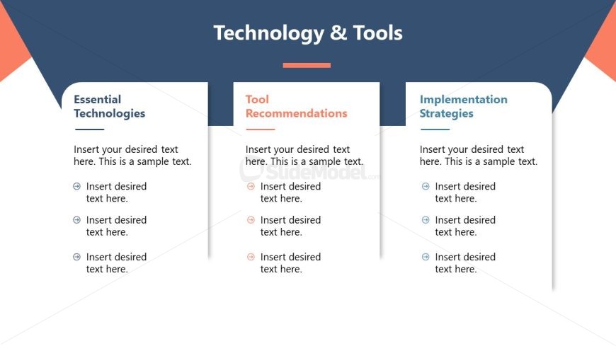 Omnichannel Presentation Template - Slide for Technology & Tools 