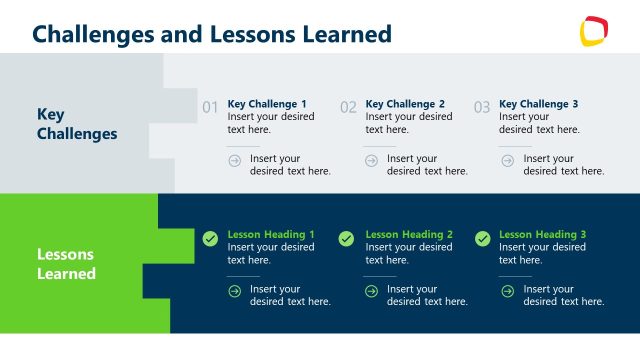 Challenges and Lessons Learned Presentation Slide