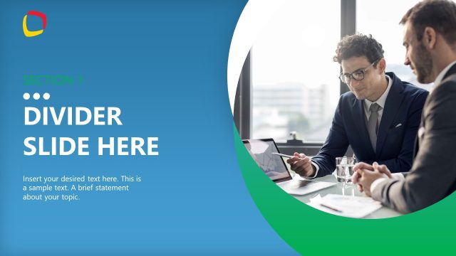 Divider Slide – Investment Opportunity Template