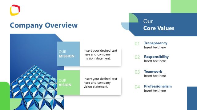 Company Overview Slide for Presentation