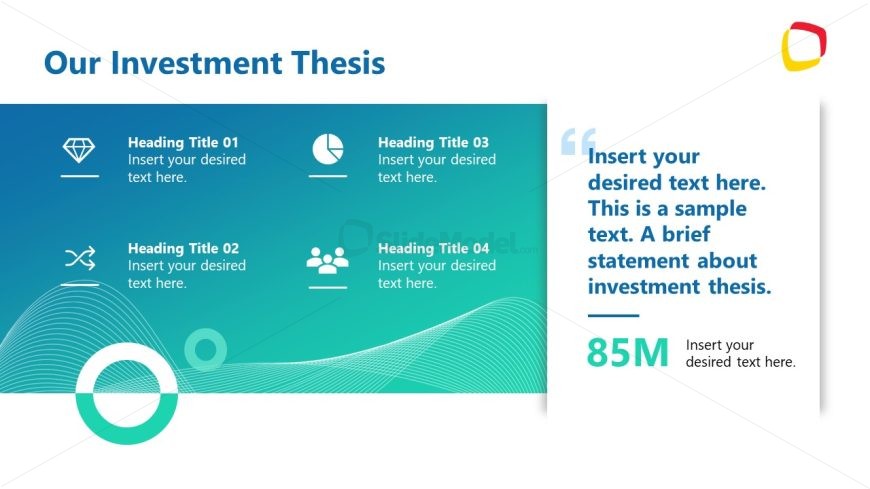 Editable Investment Pitch Book PPT Template