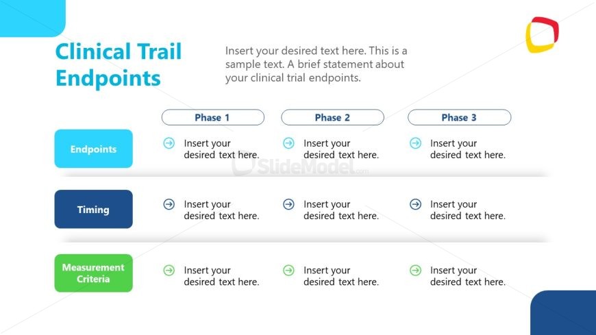 Clinical Trial PPT Slide for PowerPoint 