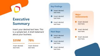 Customizable Business Report PPT Template