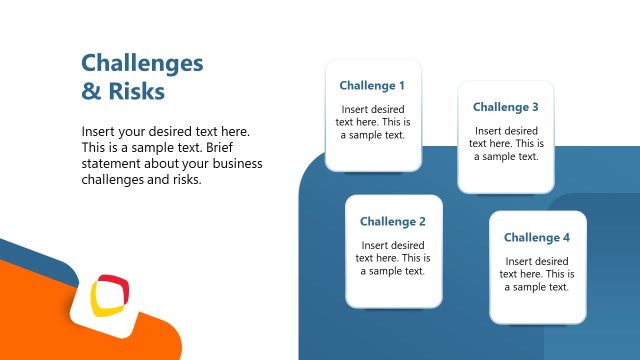 Challenges & Risks Slide for Presentation