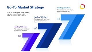 Go To Market Strategy Template for Presentation 