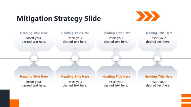 Mitigation Strategy Slide with Unique Diagram