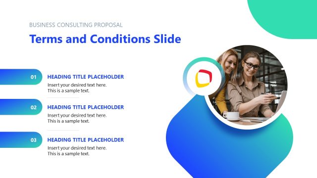 Terms & Conditions Slide for Consulting Proposal Presentation Template