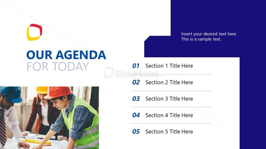 Customizable Construction Proposal PPT Template 