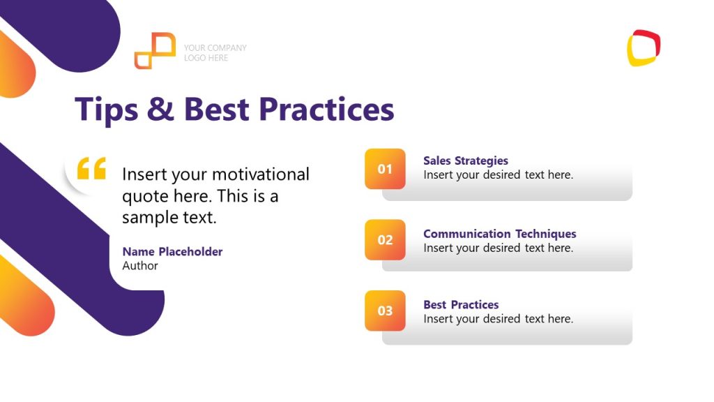 Tips Best Practices Slide Sales Contest Template SlideModel Tips Best Practices Slide Sales Contest Template SlideModel