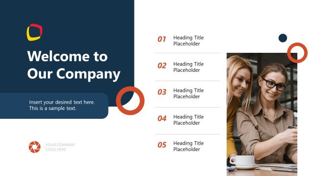 Welcome to Our Company Slide – New Hire Orientation Template