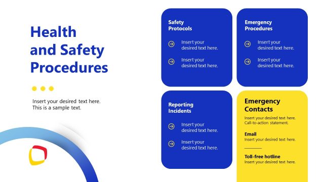 Health & Safety Procedures Presentation Template