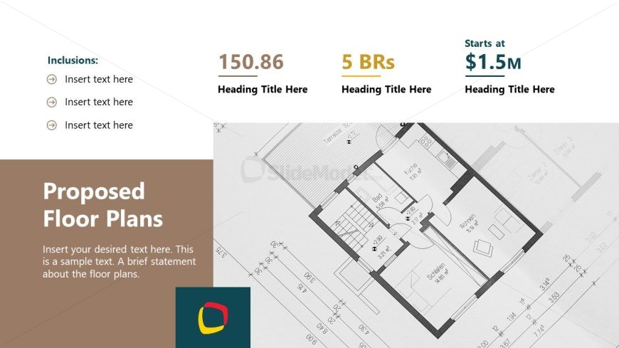 Townhouse Proposal Plan Template for Presentation