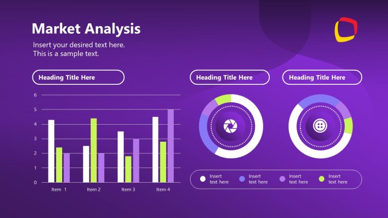 Market Analysis Graph Slide - SlideModel
