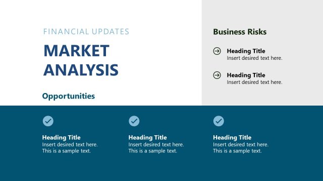 Market Analysis Presentation – Minimalistic Board Meeting Template