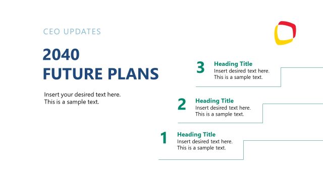 Future Plans Presentation – Board Meeting PPT Slide