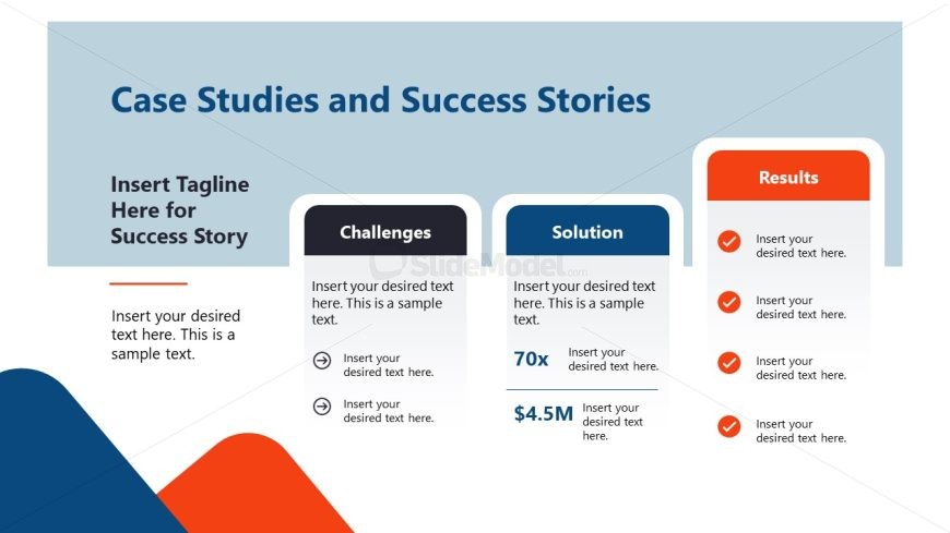 Case Studies Presentation Slide - Supply Chain Optimization Template 