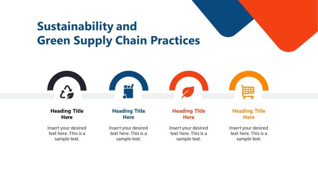 Sustainability & Green Supply Chain Slide PPT Template