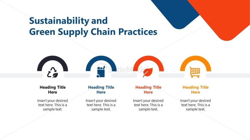 Graphical Icons Slide - Supply Chain Optimization Template