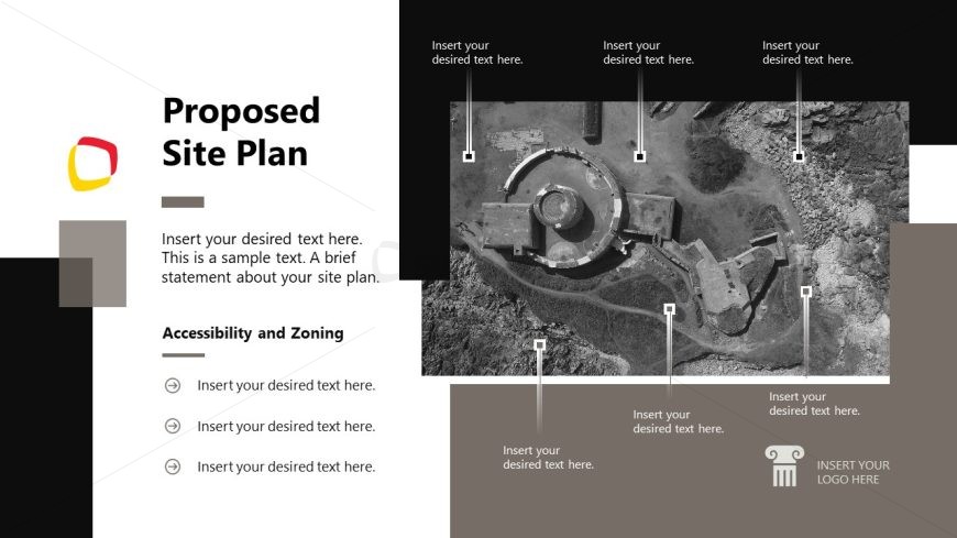 Proposed Site Plan Ppt Template - Slidemodel