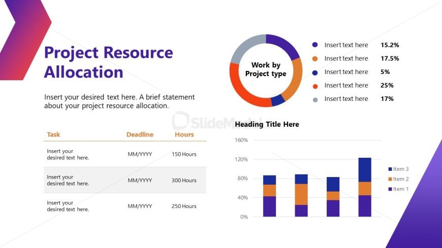 Project Execution Plan Template Slide