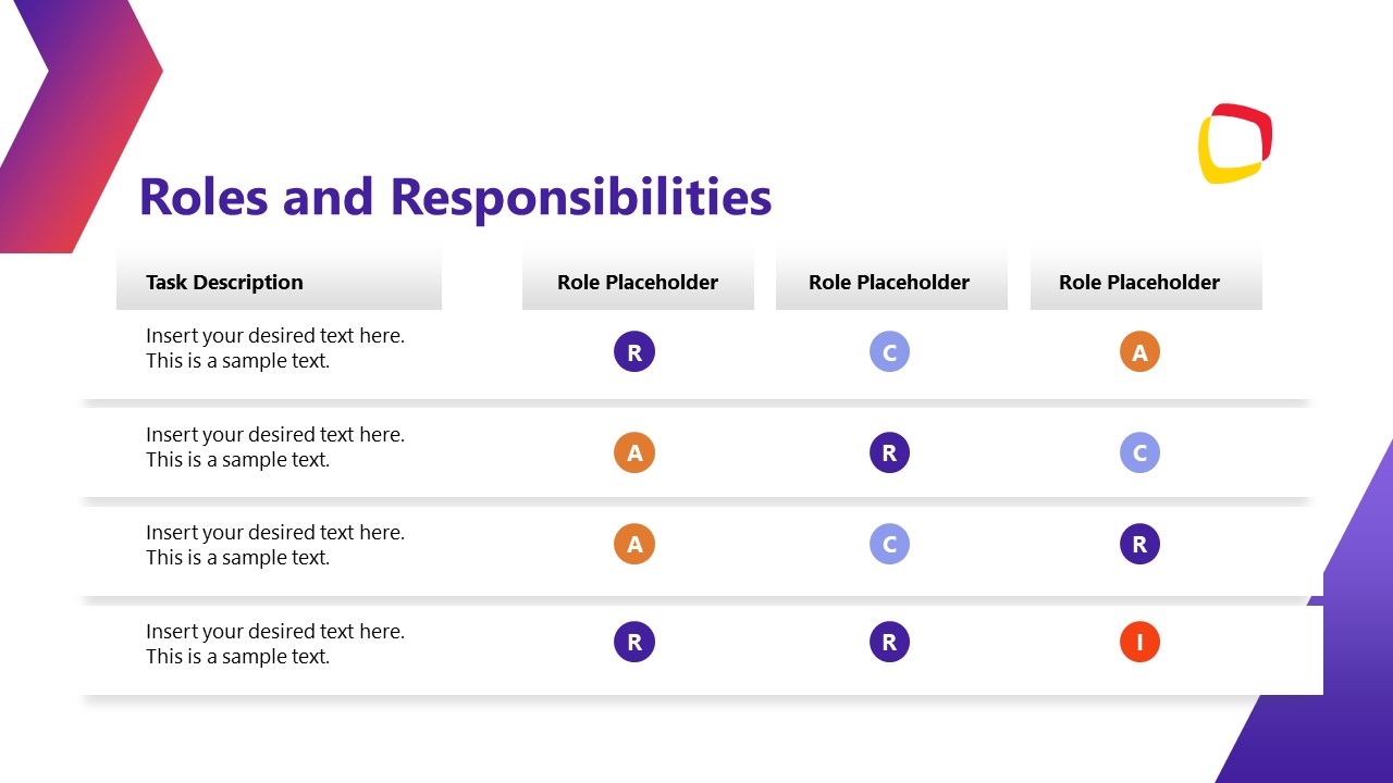 Project execution plan powerpoint template