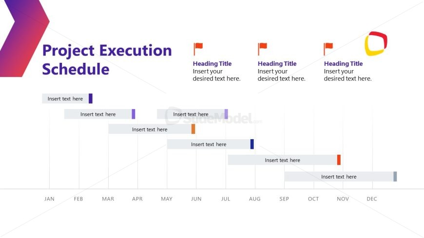 Project Execution Plan Slide Template