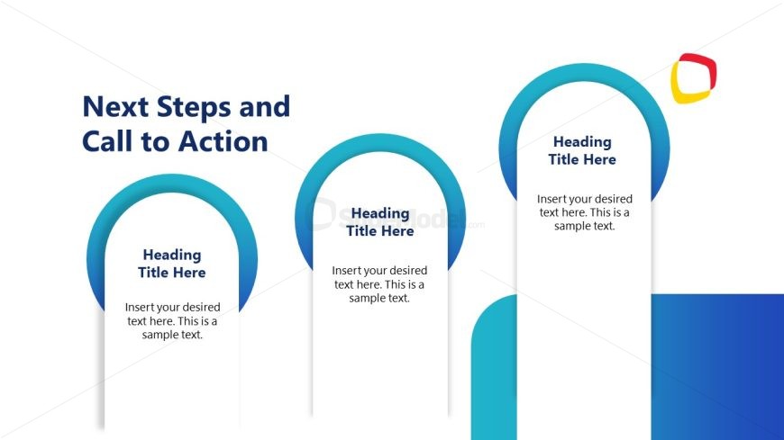 Next Steps PowerPoint Presentation Template Slide 