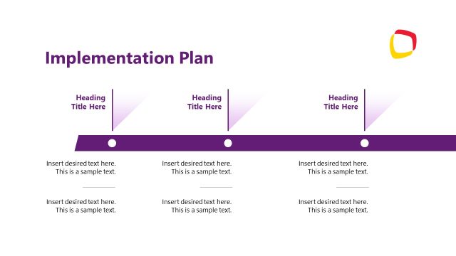 Implementation Slide – Process Improvement Project Template