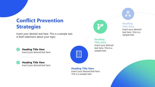 Conflict Presention Stratgies Sldie for PowerPoint