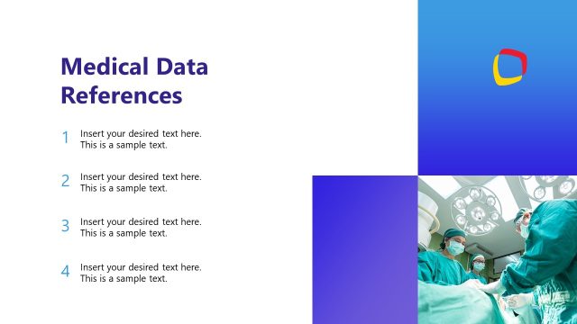 Medical Data References Slide – Medical Journal Club Template