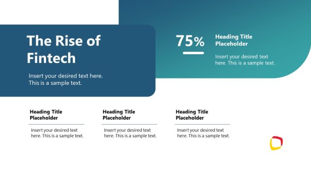 The Rise Of Fintech Ppt Slide Template Slidemodel