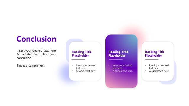 Summary & Conclusion Details Slide – Social Media Proposal Template