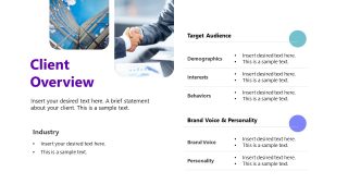 Social Media Proposal Template Layout 