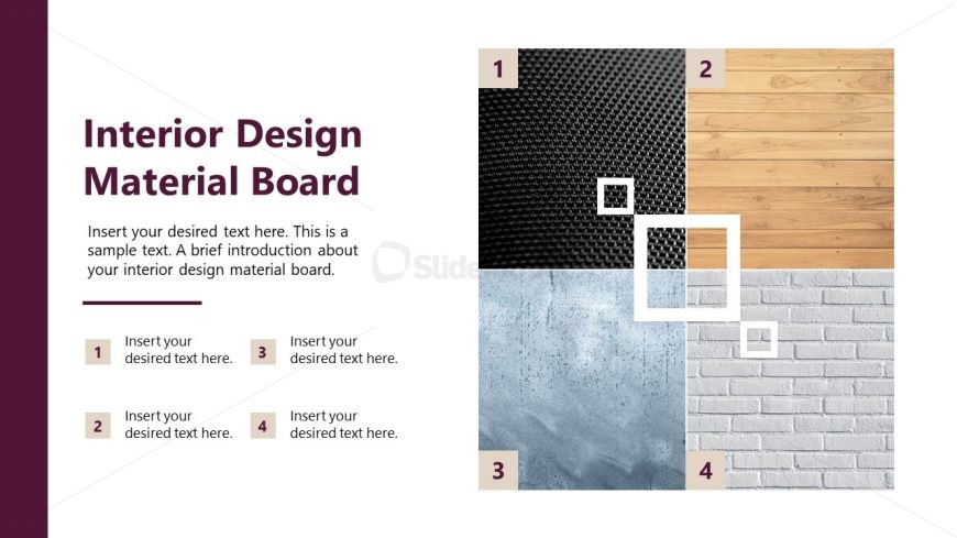 Interior Design Project Template for Presentation
